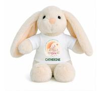 Planetee Peluche Lapin Bébé Doudou Catherine Adorable Quand Je Dors Cadeau Naissance Nouveau-Né Baby Shower