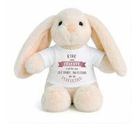 Planetee Peluche Lapin Bébé Doudou Celeste Créature Parfaite Cadeau Naissance Nouveau-Né Baby Shower