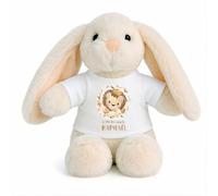 Planetee Peluche Lapin Bébé Doudou Raphael Lion Roi Cadeau Naissance Garçon Nouveau-Né Baby Shower