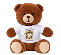 Planetee Peluche Ours Bébé Nounours Suzanne Bouille Hérisson Cadeau Naissance Nouveau Né Liste de Naissance Premier Âge Enfant