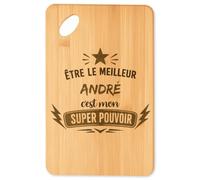 Planetee Planche à découper Meilleur André Super Pouvoir cadeau cuisine