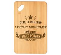 Planetee Planche à découper Meilleur Assistant administratif Super Pouvoir