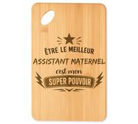 Planetee Planche à découper Meilleur Assistant maternel Super Pouvoir
