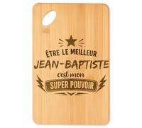 Planetee Planche à découper Meilleur Jean-Baptiste Super Pouvoir cadeau