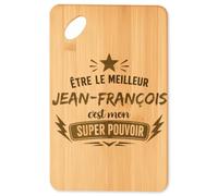 Planetee Planche à découper Meilleur Jean-François Super Pouvoir cadeau