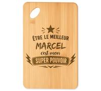 Planetee Planche à découper Meilleur Marcel Super Pouvoir cadeau cuisine