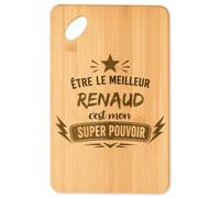 Planetee Planche à découper Meilleur Renaud Super Pouvoir cadeau cuisine