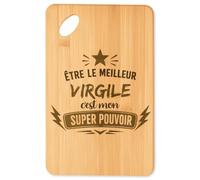Planetee Planche à découper Meilleur Virgile Super Pouvoir cadeau cuisine