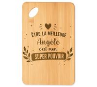Planetee Planche à découper Meilleure Angèle Super pouvoir cadeau cuisine