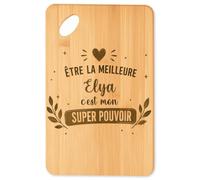 Planetee Planche à découper Meilleure Elya Super pouvoir cadeau cuisine