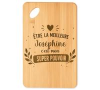 Planetee Planche à découper Meilleure Joséphine Super pouvoir cadeau