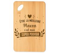 Planetee Planche à découper Meilleure Maeva Super pouvoir cadeau cuisine