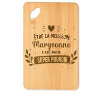 Planetee Planche à découper Meilleure Maryvonne Super pouvoir cadeau