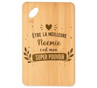 Planetee Planche à découper Meilleure Noémie Super pouvoir cadeau cuisine