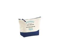Planetee Pochette Archéologue Formidable - Idée Cadeau pour Collègue Travail Retraite Trousse Grand Format Maquillage Toilette