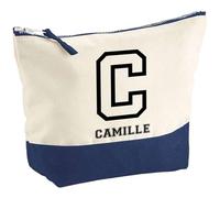 Planetee Pochette Camille Lettre Sport - Grand Format - Idée Cadeau Prénom Style Basket Université Anniversaire Oncle Parrain Beau Papa Collègue Départ Retraite Noël