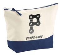 Planetee Pochette Pierre-Louis Lettre Chaine Mécanique - Grand Format - Idée Cadeau Prénom Motard Biker Mob Anniversaire Oncle Parrain Beau Papa Collègue Départ Retraite Noël