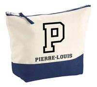 Planetee Pochette Pierre-Louis Lettre Sport - Grand Format - Idée Cadeau Prénom Style Basket Université Anniversaire Oncle Parrain Beau Papa Collègue Départ Retraite Noël