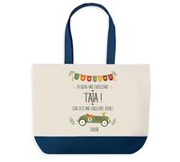 Planetee Sac de shopping Pauline Excellente Tata Cadeau annonce Grossesse Surprise
