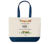 Planetee Sac de shopping Simone Excellente Mamie Cadeau annonce Grossesse Surprise