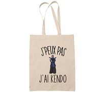 Planetee Sac Tote Bag J'peux pas Kendo beige