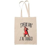 Planetee Sac Tote Bag J'peux pas Tango beige