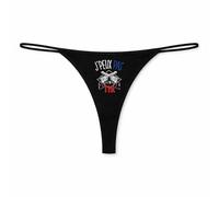 Planetee String Femme Tir Armes Kopia Jpeux Pas - sous-Vêtement Coton Idée Cadeau Humour Saint Valentin Anniversaire