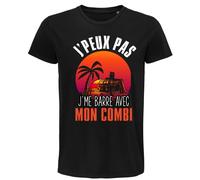 Planetee T-Shirt Homme Bio J'peux Pas Combi Vintage L