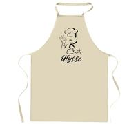 Planetee Tablier de cuisine Chef Ulysse cadeau barbecue crémaillère homme