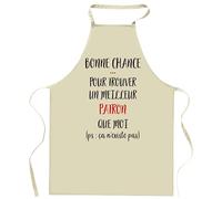 Planetee Tablier de cuisine Patron Ca n'existe pas | Cadeau Original Humour pour Cuisinier et Cuisinière Vêtement Blouse de protection Barbecue Jardinage Tablier de Travail Tâches ménagères