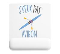 Planetee Tapis de Souris Aviron | Accessoire Bureau Ergonomique - Idéal pour Anniversaire, Collègue, Secret Santa Noël, Fête des Pères et Fête des Mères