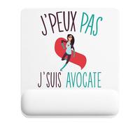 Planetee Tapis de Souris Avocate | Accessoire Bureau Ergonomique - Idéal pour Anniversaire, Collègue, Secret Santa Noël, Fête des Pères et Fête des Mères
