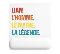 Planetee Tapis de Souris Liam Mythe Légende Vintage | Accessoire Bureau Ergonomique - Idéal pour Anniversaire, Collègue, Secret Santa Noël, Fête des Pères et Fête des Mères