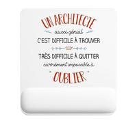 Planetee Tapis de Souris Un Architecte Aussi génial | Accessoire Bureau Ergonomique - Idéal pour Anniversaire, Collègue, Secret Santa Noël, Fête des Pères et Fête des Mères