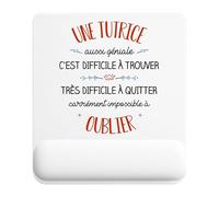 Planetee Tapis de Souris Une Tutrice Aussi géniale | Accessoire Bureau Ergonomique - Idéal pour Anniversaire, Collègue, Secret Santa Noël, Fête des Pères et Fête des Mères