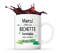 Planetee Tasse Bichette Inoubliable Femme | Idée Cadeau Anniversaire Noël Saint Valentin