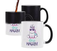 Planetee Tasse Magique Amie Magique Licorne | Mug qui change couleur avec la chaleur idée cadeau originale