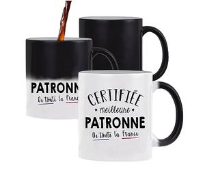 Planetee Tasse Magique Certifiée meilleure Princesse | Mug qui change couleur avec la chaleur idée cadeau originale