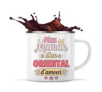 Planetee Tasse métallique Maman Oriental d'amour Cadeau Propriétaire de Chat