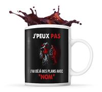 Planetee Tasse Setter Anglais Cool Lunette de soleil Prénom Nom Personnalisable - Mug Café Thé Idée Cadeau Personnalisé Homme Femme Original pour Propriétaire de Chiot