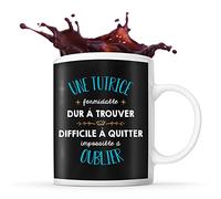 Planetee Tasse Une Tutrice Formidable noir | Mug cadeau amie collègue de travail, départ retraite