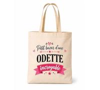 Planetee Tote bag beige Bazar Odette incroyable Sac shopping réutilisable