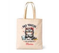 Planetee Tote bag beige Pas touche Florine Sac shopping réutilisable