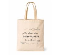 Planetee Tote bag beige Petites affaires d'une Orthophoniste Sac shopping réutilisable