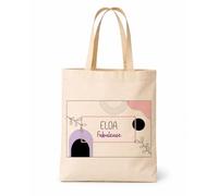 Planetee Tote bag femme coton Eloa Fabuleuse Design Moderne Bohème Pastel Sac Shopping Réutilisable Cadeau Maman Mamie Fête des Mères Anniversaire Noël