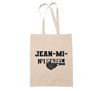 Planetee Tote bag Jean-Michel Numéro 1 Padel - Sac Idée Cadeau pour Homme Anniversaire Noël Papa