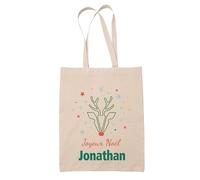 Planetee Tote bag Joyeux noël Jonathan Cerf - Sac Shopping - Secret santa Cadeau Noël Humour Insolite Collègue
