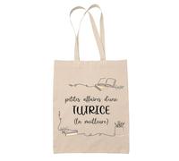 Planetee Totebag petites affaires de Tutrice | Sac Cabas Rentrée des Classes Cadeau Remerciement fin d'Années Cadeau Maitre de stage Cadeau Collègue Retraite Noël
