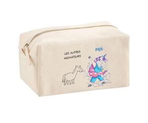 Planetee Trouse Multifonction Animateur Les Autres vs Moi | Trousse Scolaire Fournitures Bureau Maquillage Idée Cadeau Collègue Noël Anniversaire