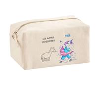 Planetee Trouse Multifonction Comédienne Les Autres vs Moi | Trousse Scolaire Maquillage Idée Cadeau Collègue Noël Anniversaire | Trousse pour Fournitures Scolaires et de Bureau